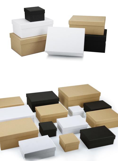 礼品纸盒 长正方形礼物包装盒 简约时尚手提天地盖礼盒 通货现货